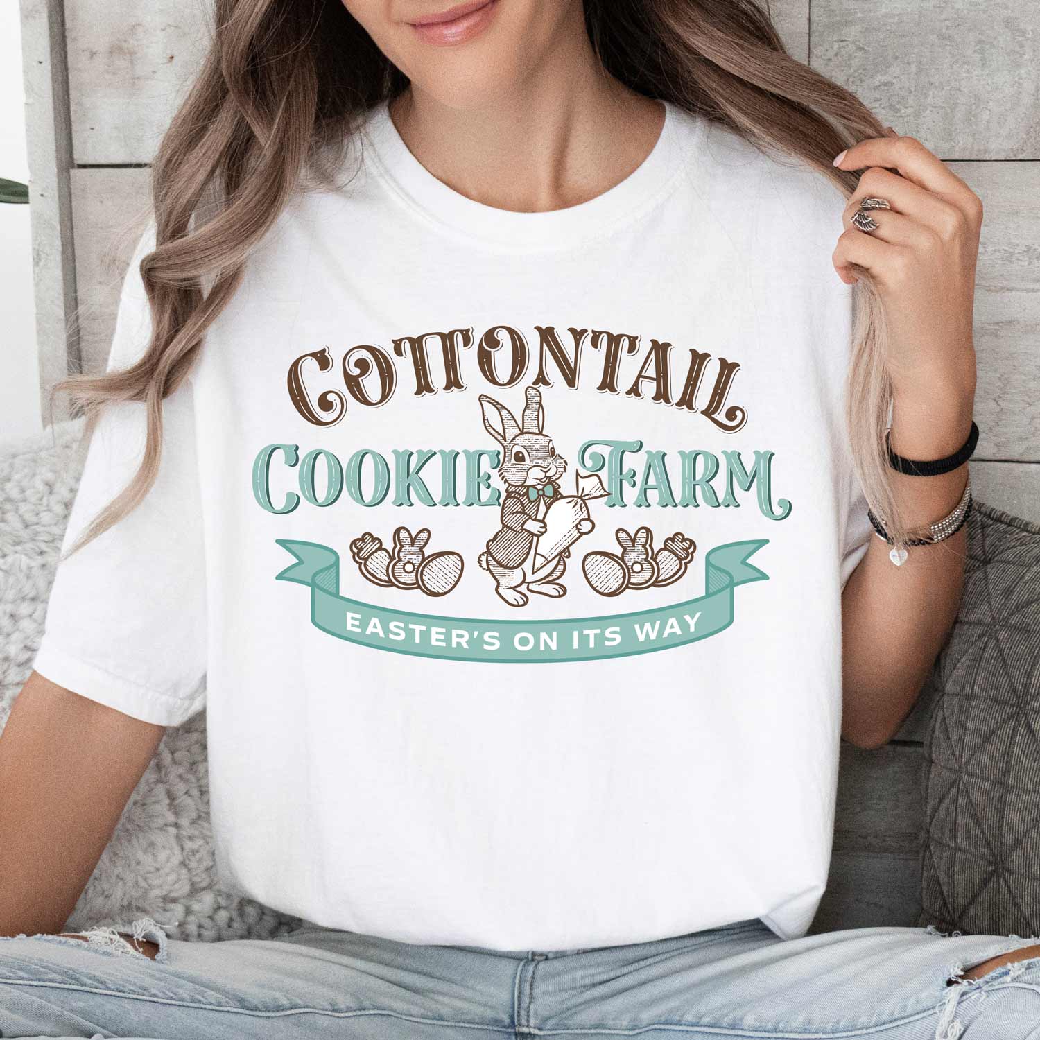 Cottontail Cookie Farm Unisex T-Shirt