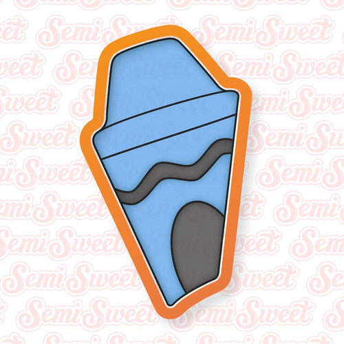 Overlapping Crayon (Version 2) Cookie Cutter