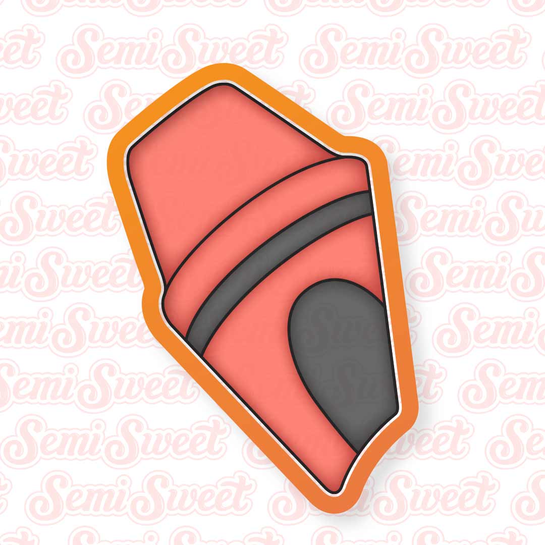 Overlapping Crayon Cookie Platter Set