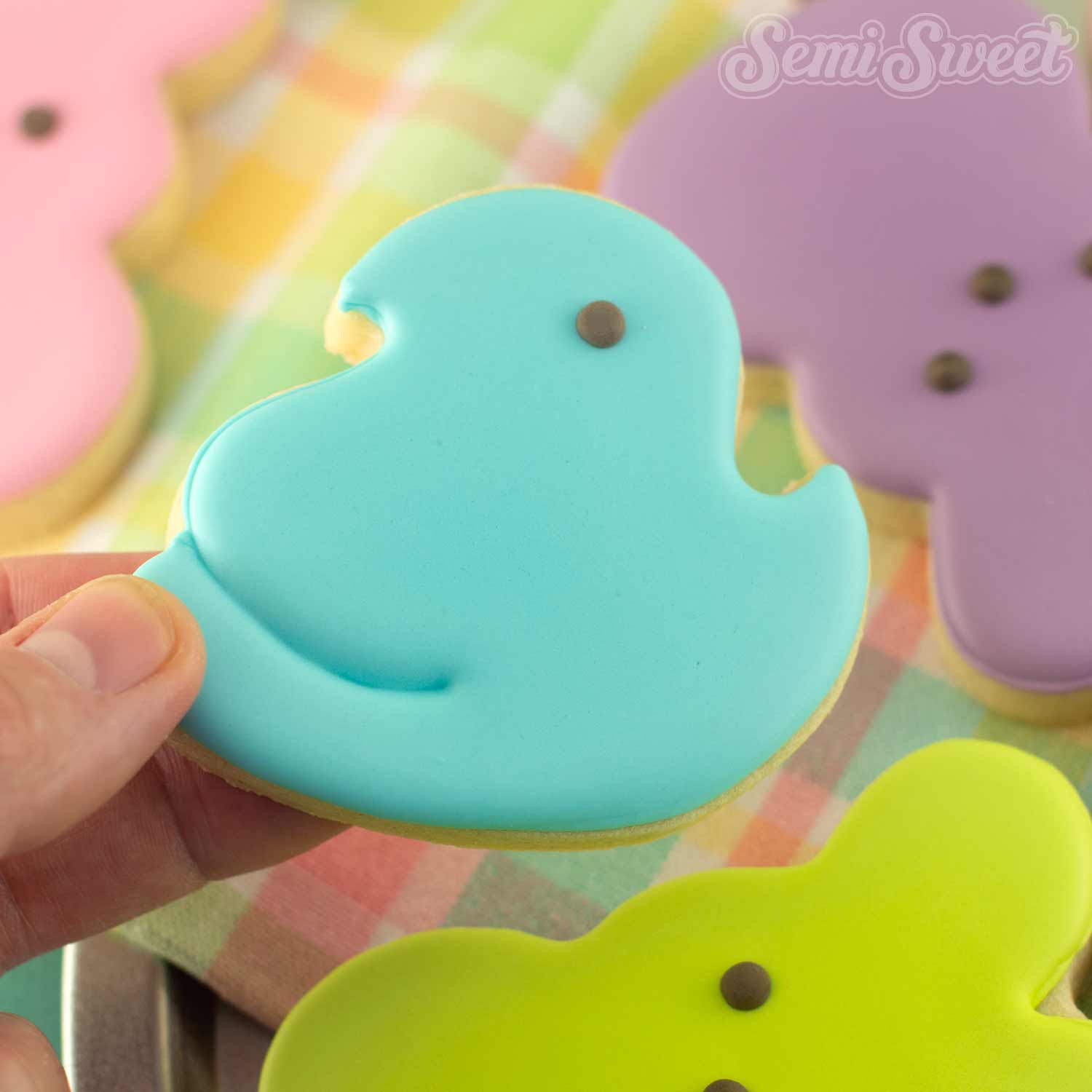 Easter Marshmallow Cookie Cutter Platter Set