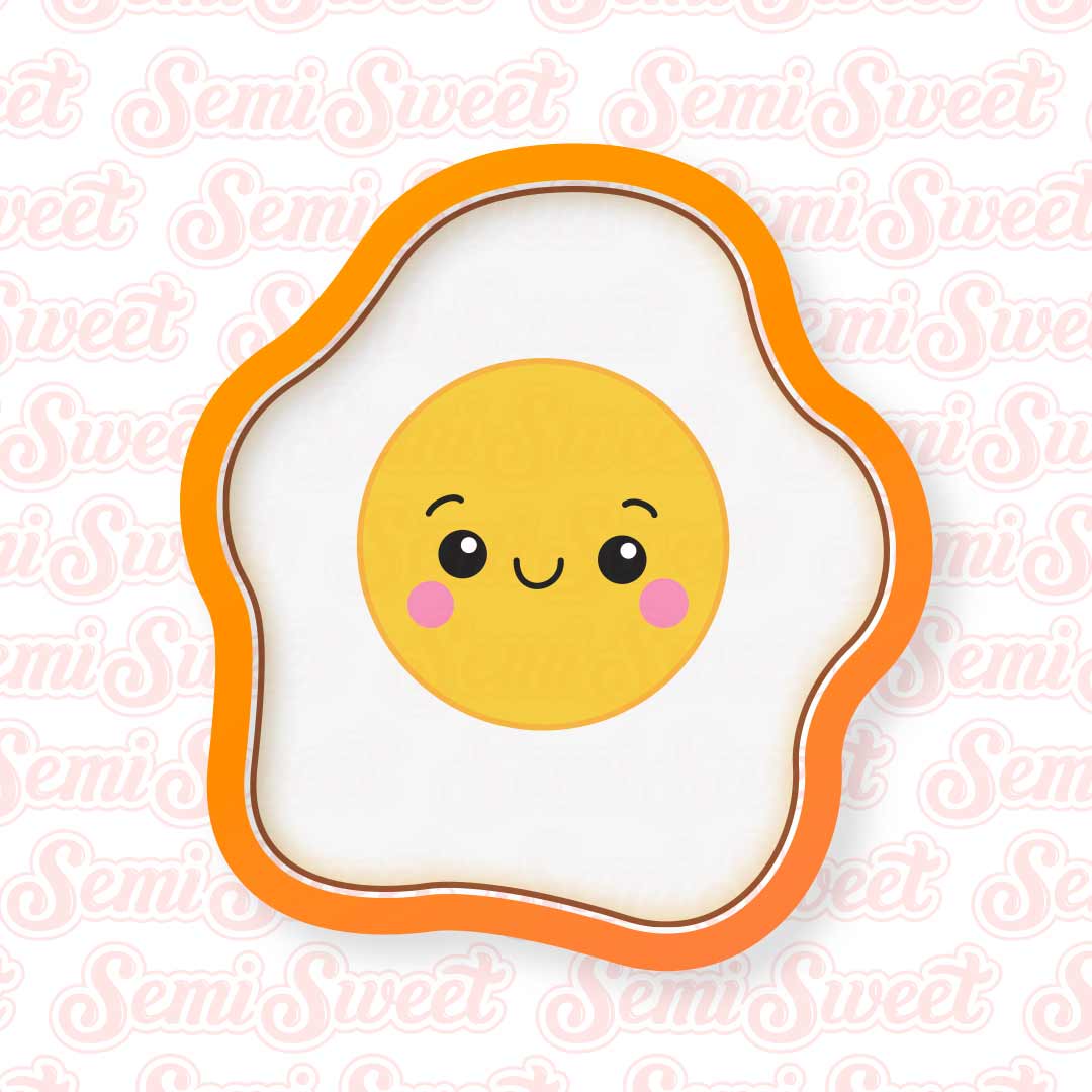 fried egg cookie cutter