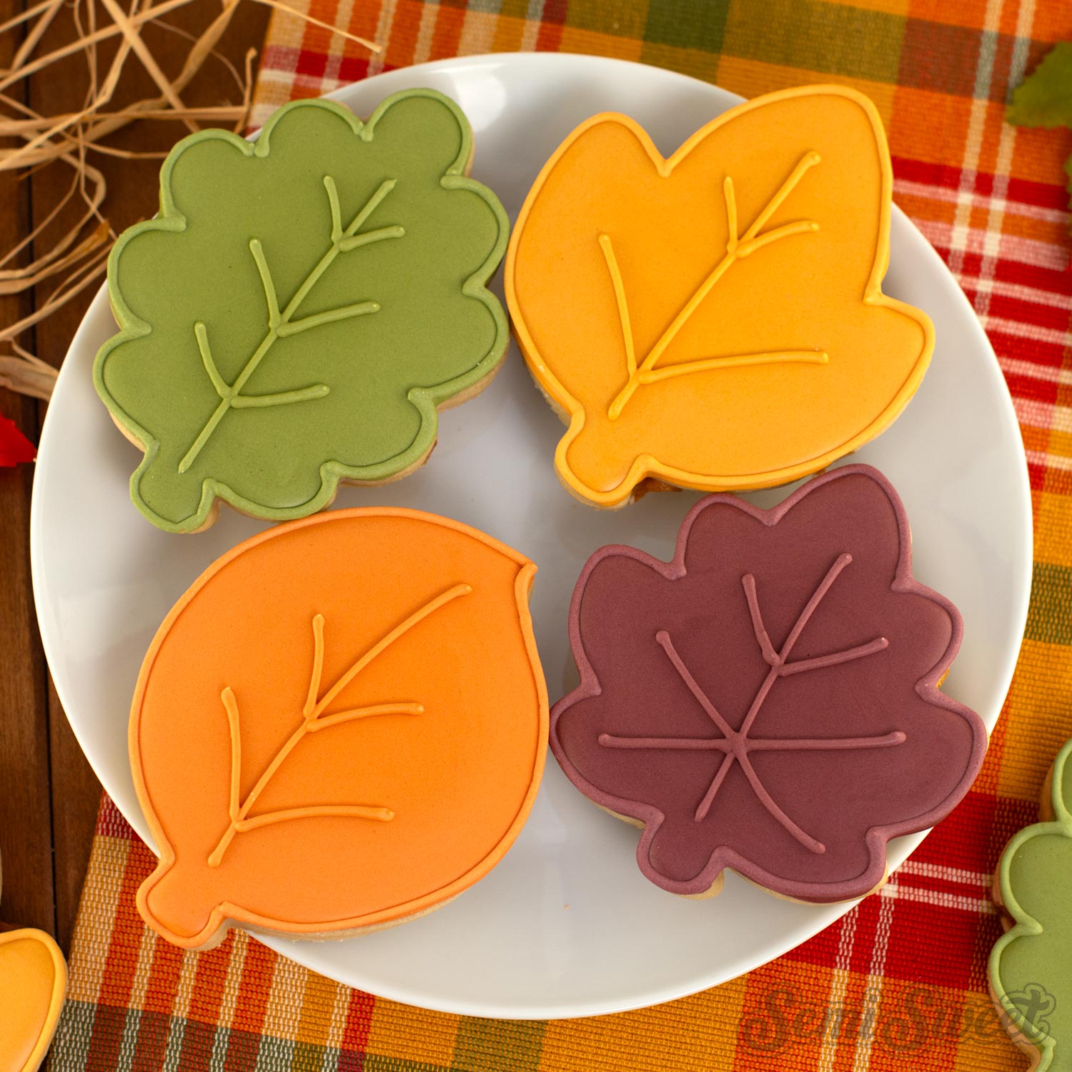 Fall Leaves Cookie Cutter Set