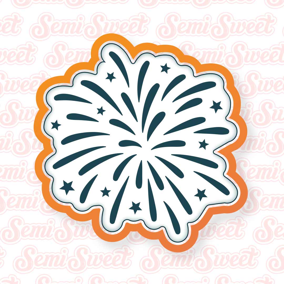 Firework Bloom Cookie Cutter