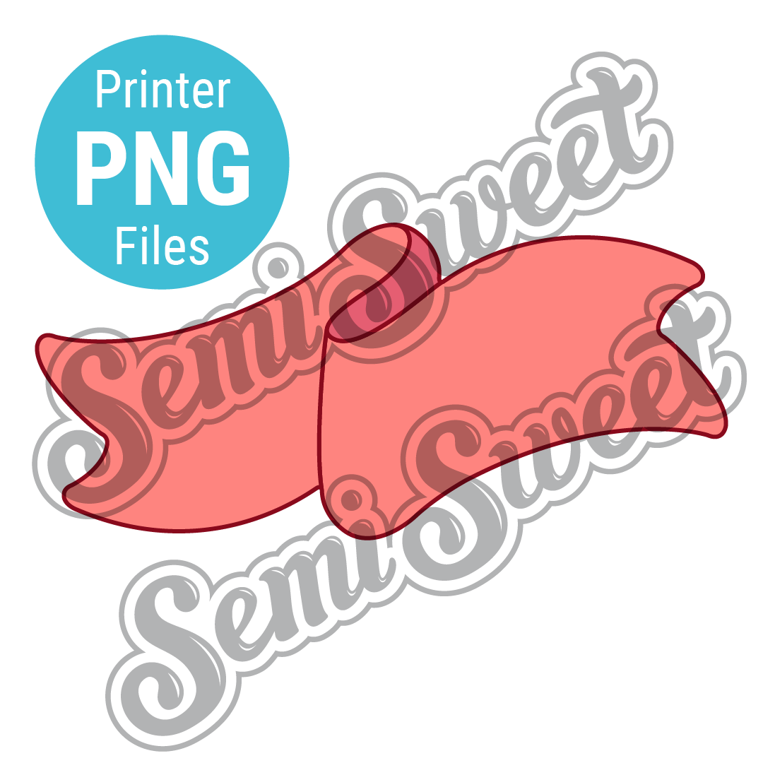 Ribbon Flag - PNG Images | Semi Sweet Designs