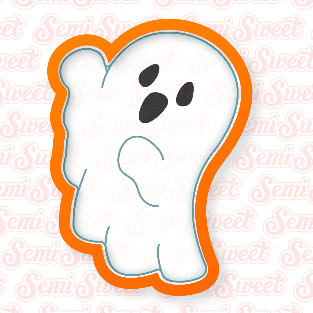 Flying Ghost Platter Cookie Cutter