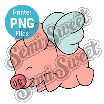 Flying Pig - PNG Images | Semi Sweet Designs
