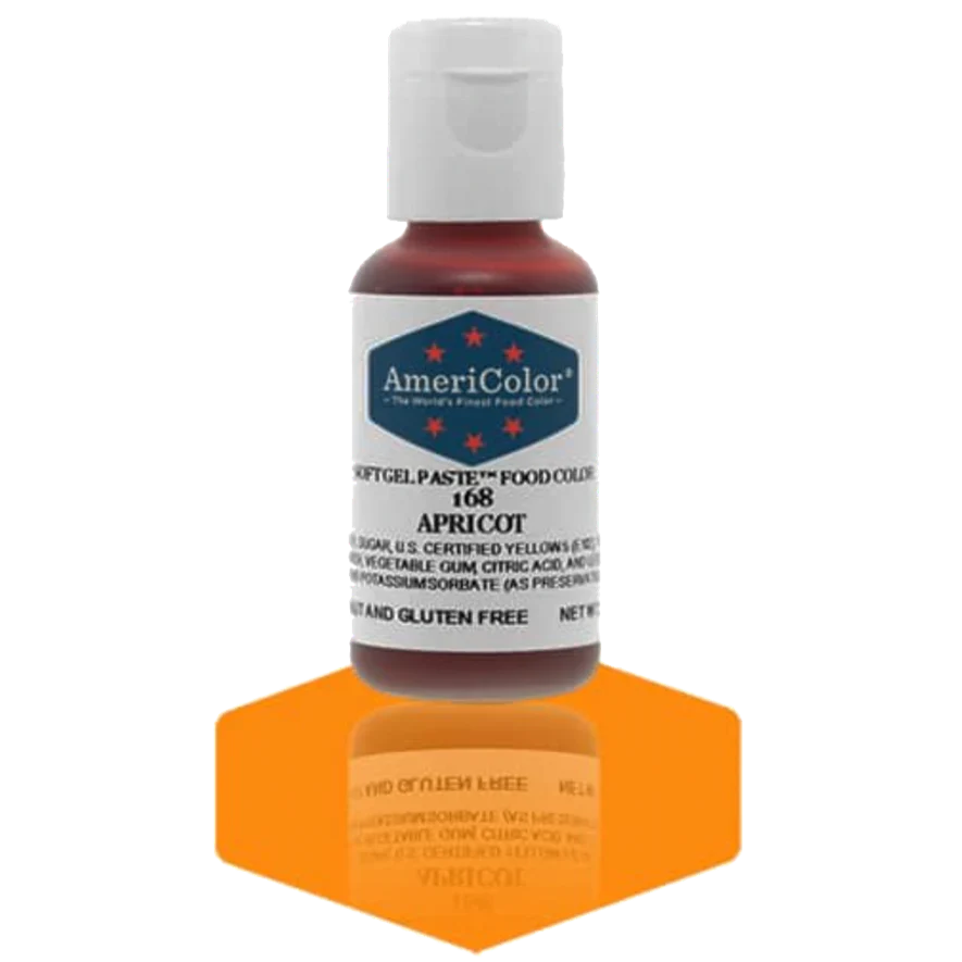 Americolor Soft Gel Paste - Apricot - Food Coloring