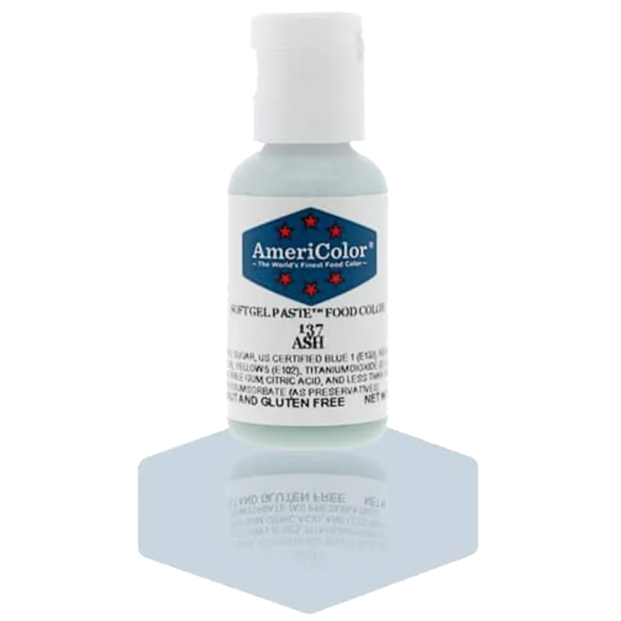 Americolor Soft Gel Paste - Ash - Food Coloring