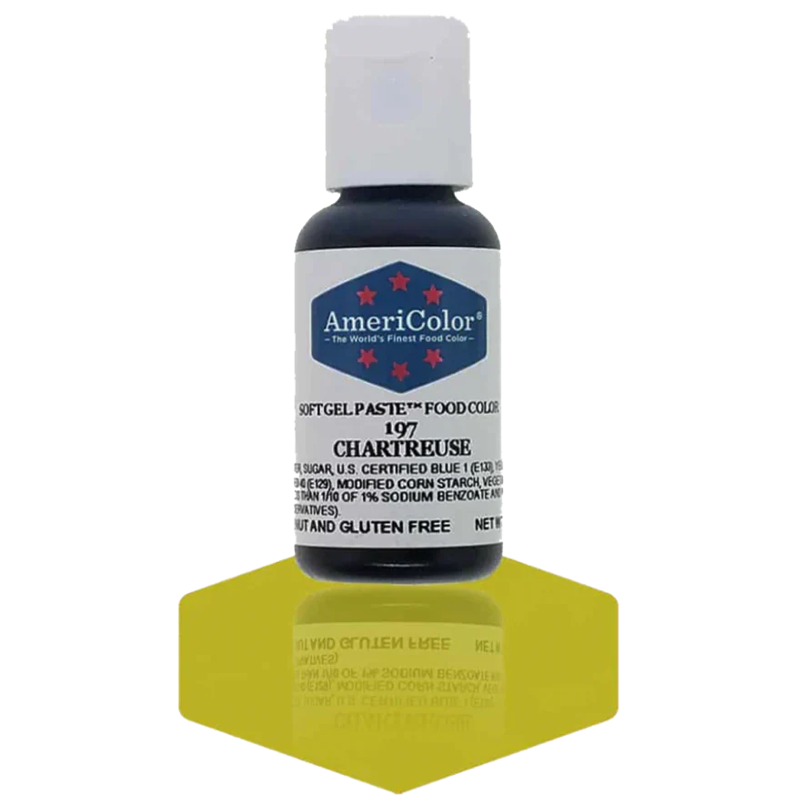 Americolor Soft Gel Paste - Chartreuse - Food Coloring