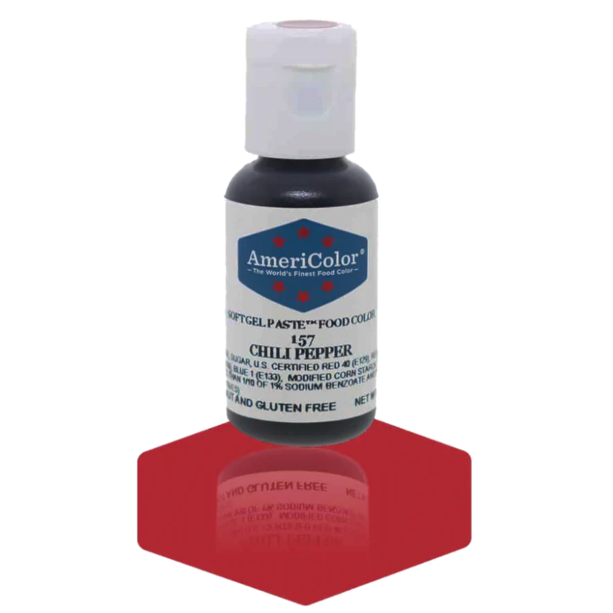 Americolor Soft Gel Paste - Chili Pepper - Food Coloring