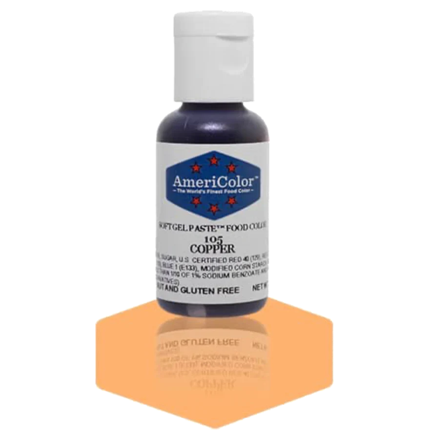 Americolor Soft Gel Paste - Copper - Food Coloring