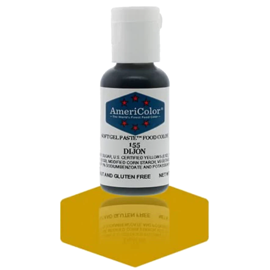 Americolor Soft Gel Paste - Dijon - Food Coloring