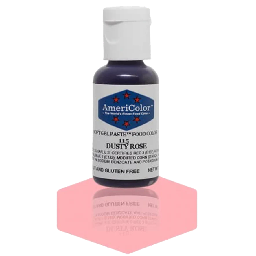 Americolor Soft Gel Paste - Dusty Rose - Food Coloring