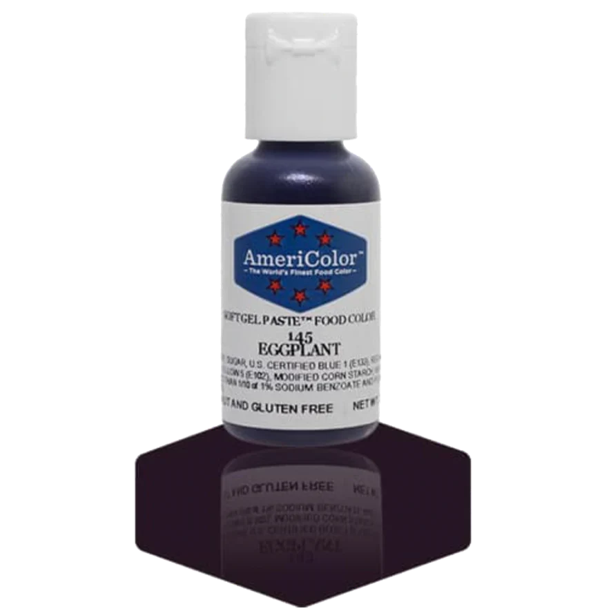 Americolor Soft Gel Paste - Eggplant - Food Coloring