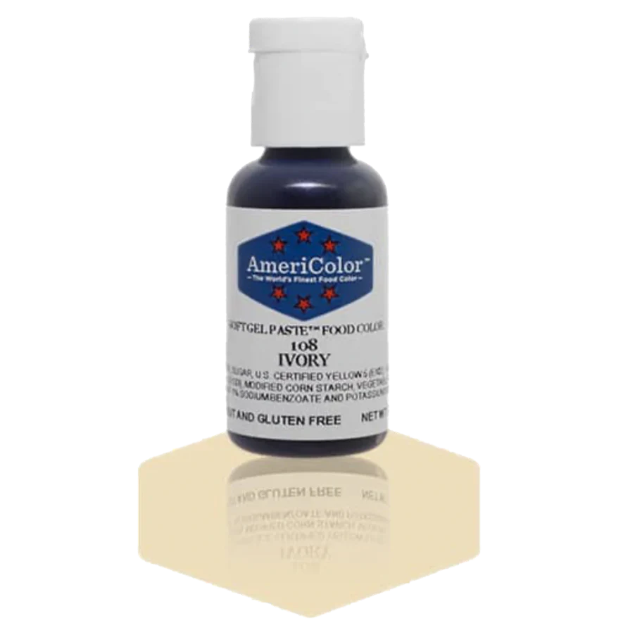 Americolor Soft Gel Paste - Ivory - Food Coloring