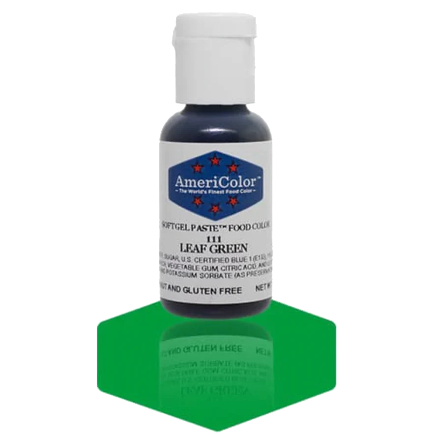 Americolor Soft Gel Paste - Leaf Green - Food Coloring