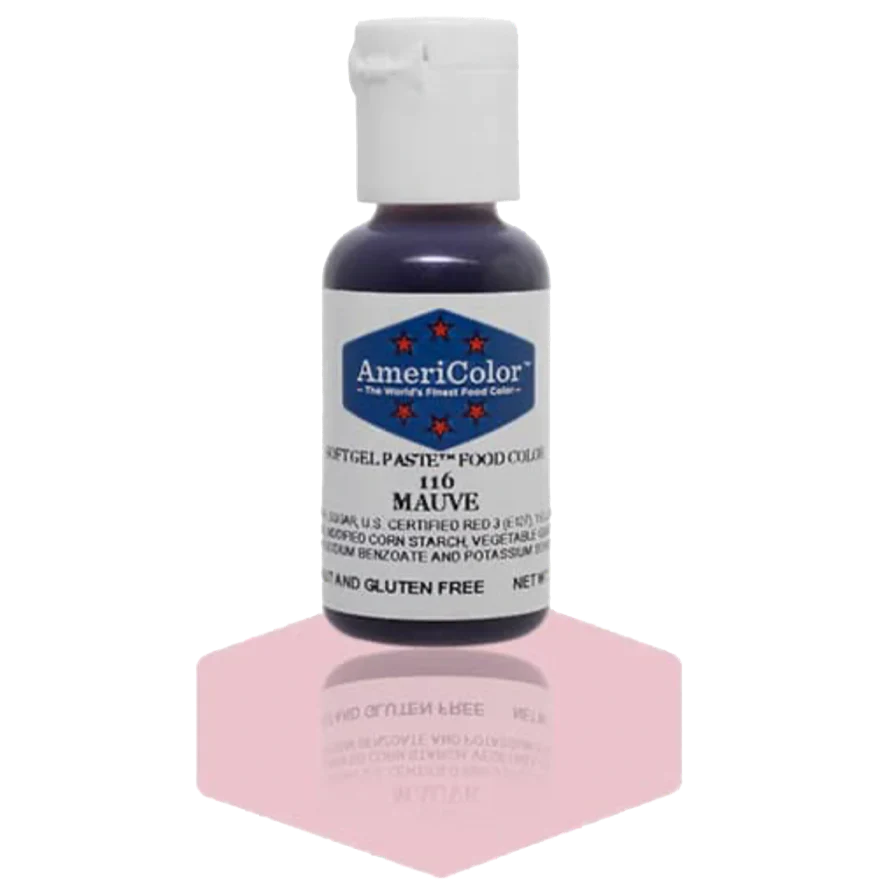 Americolor Soft Gel Paste - Mauve - Food Coloring