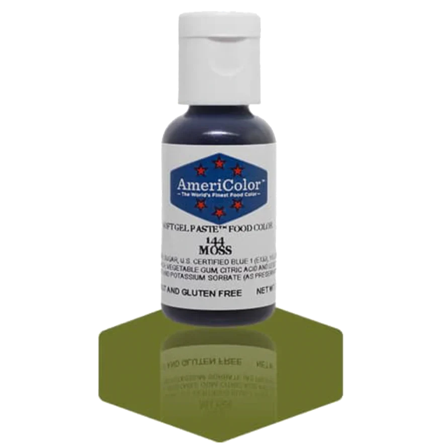 Americolor Soft Gel Paste - Moss - Food Coloring