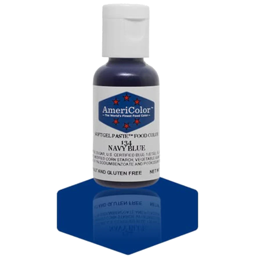 Americolor Soft Gel Paste - Navy Blue - Food Coloring
