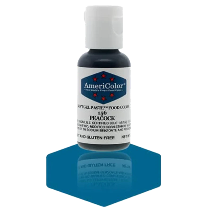 Americolor Soft Gel Paste - Peacock - Food Coloring