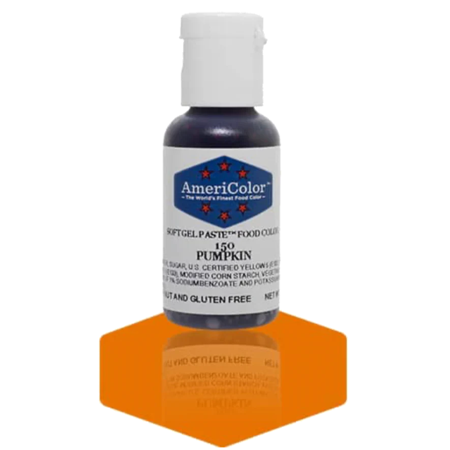 Americolor Soft Gel Paste - Pumpkin - Food Coloring