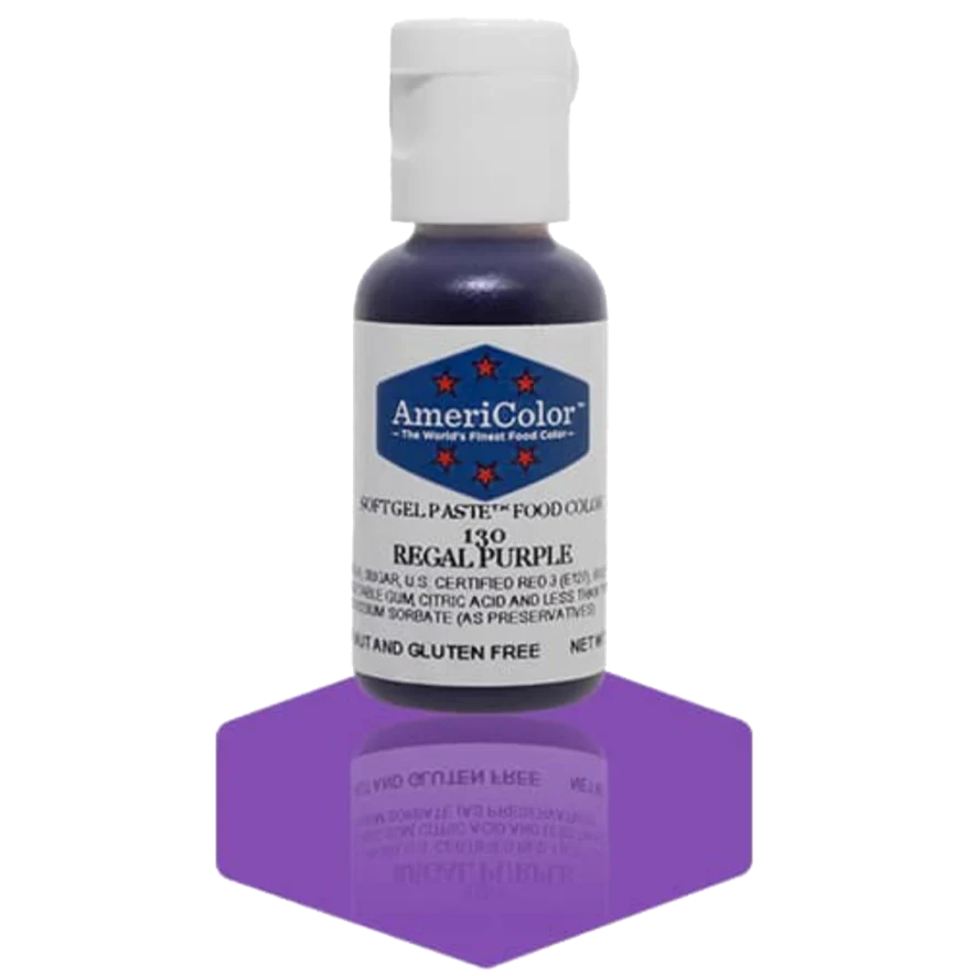 Americolor Soft Gel Paste - Regal Purple - Food Coloring