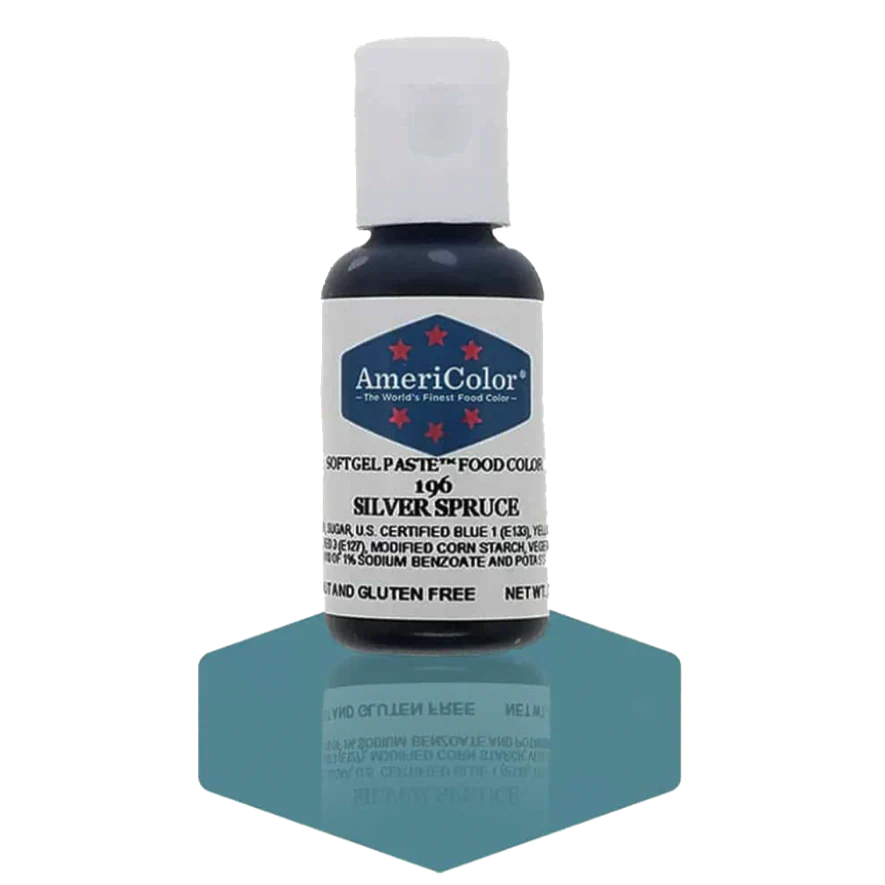 Americolor Soft Gel Paste - Silver Spruce - Food Coloring