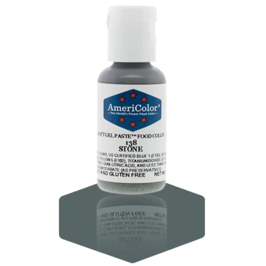 Americolor Soft Gel Paste - Stone - Food Coloring