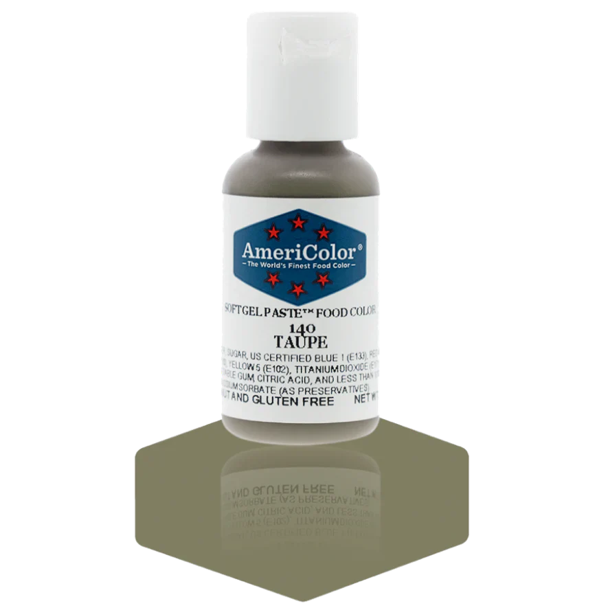 Americolor Soft Gel Paste - Taupe - Food Coloring