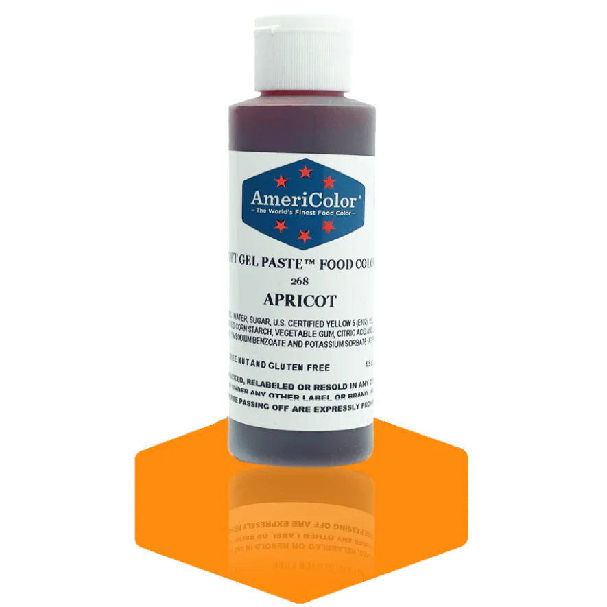 Americolor Soft Gel Paste - Apricot - Food Coloring