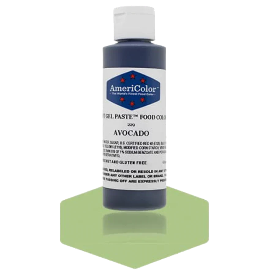 Americolor Soft Gel Paste - Avocado - Food Coloring