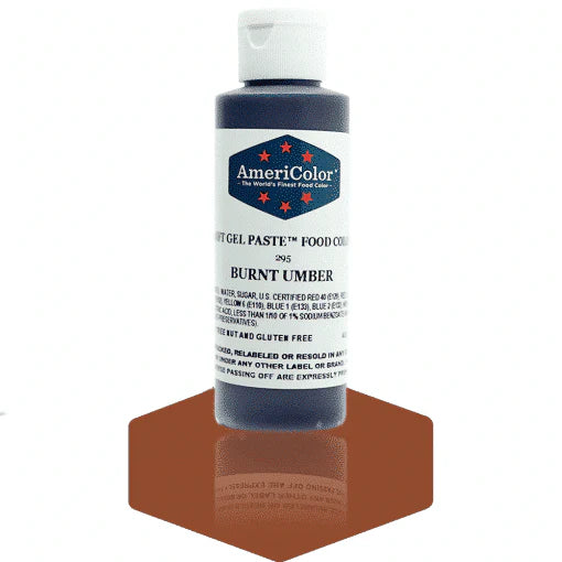 Americolor Soft Gel Paste - Burnt Umber - Food Coloring
