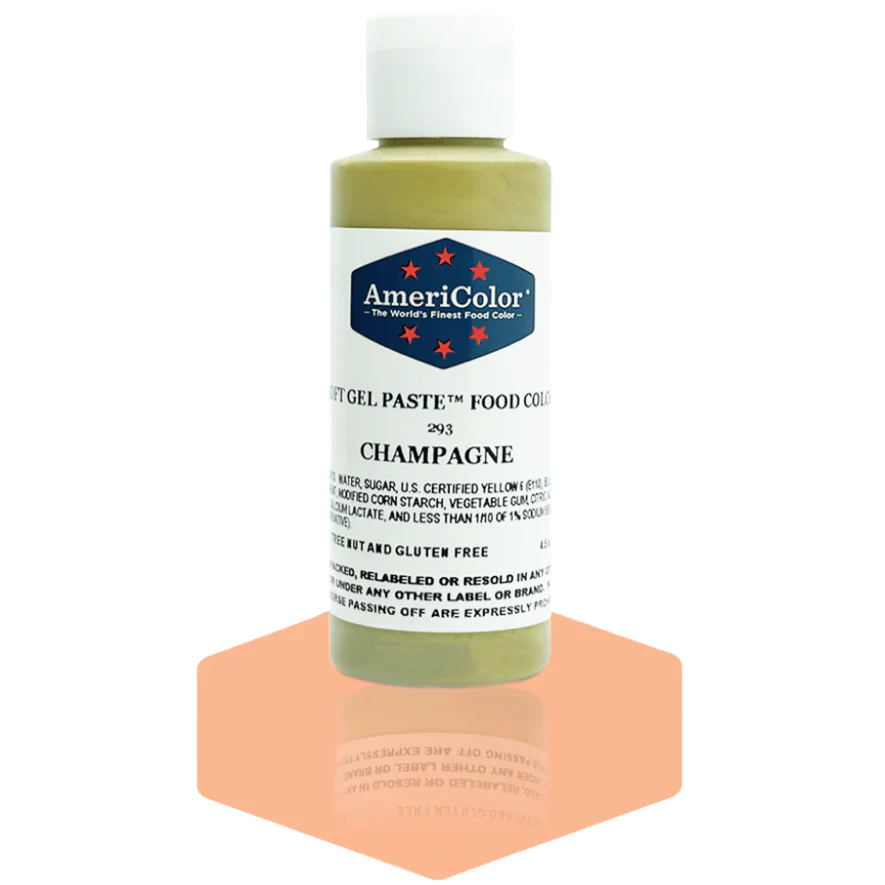 Americolor Soft Gel Paste - Champagne - Food Coloring