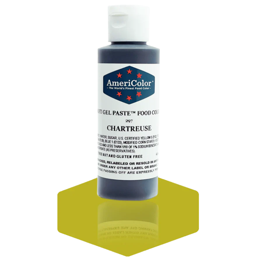 Americolor Soft Gel Paste - Chartreuse - Food Coloring