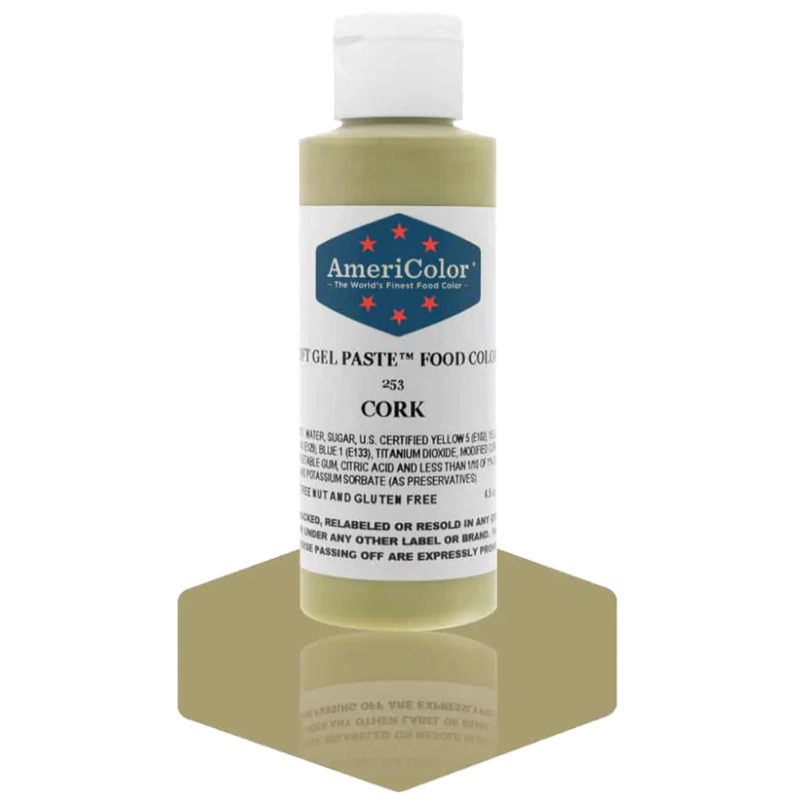 Americolor Soft Gel Paste - Cork - Food Coloring
