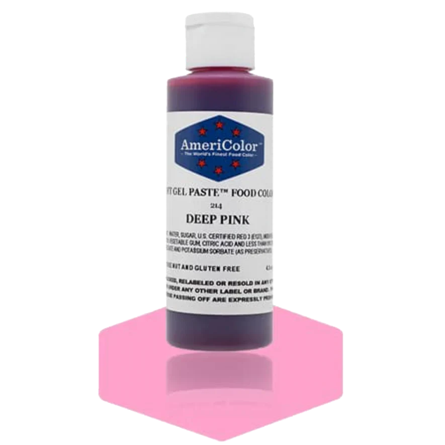Americolor Soft Gel Paste - Deep Pink - Food Coloring