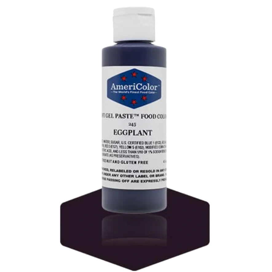 Americolor Soft Gel Paste - Eggplant - Food Coloring