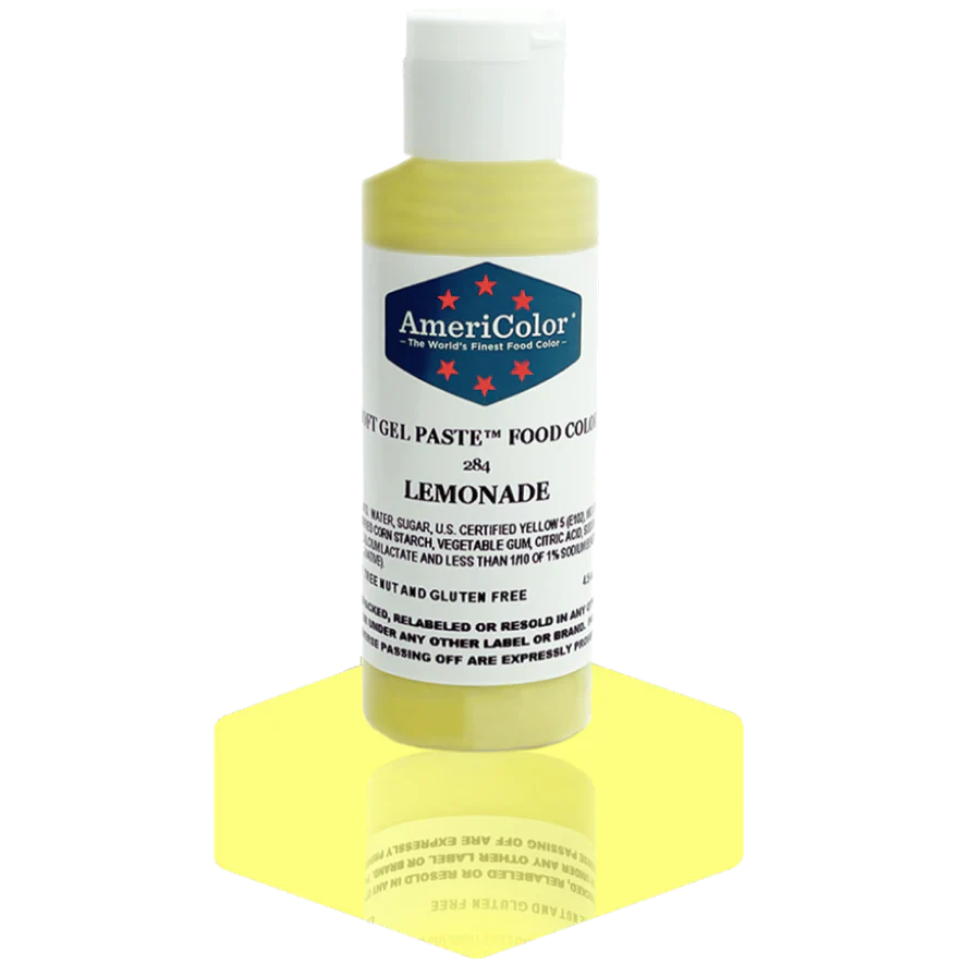 Americolor Soft Gel Paste - Lemonade - Food Coloring