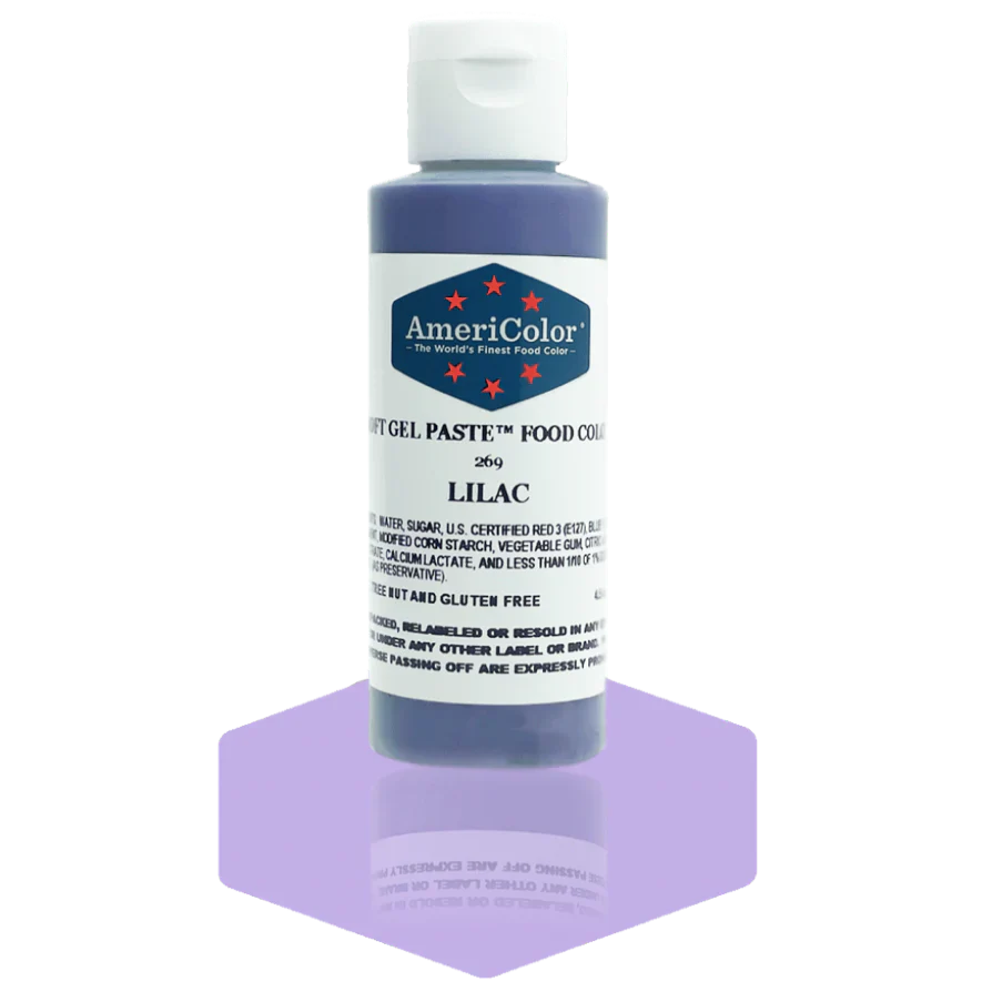Americolor Soft Gel Paste - Lilac - Food Coloring