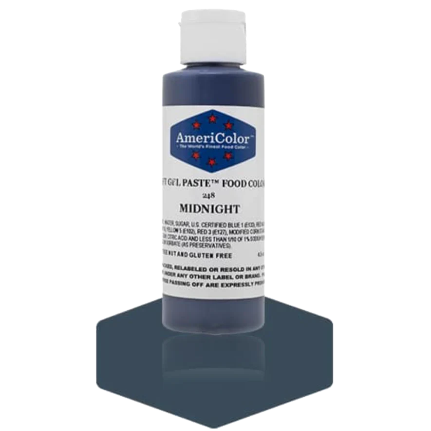 Americolor Soft Gel Paste - Midnight - Food Coloring
