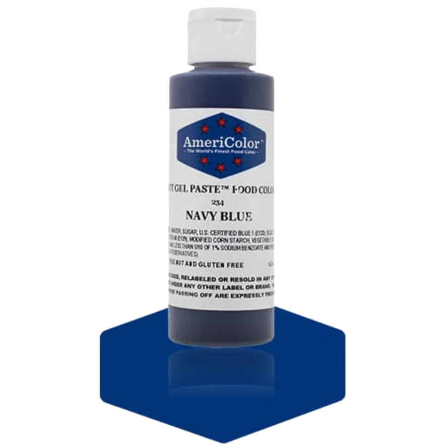 Americolor Soft Gel Paste - Navy Blue - Food Coloring