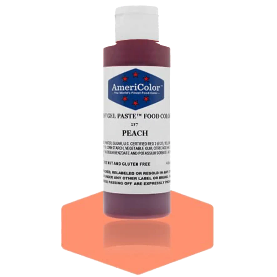 Americolor Soft Gel Paste - Peach - Food Coloring