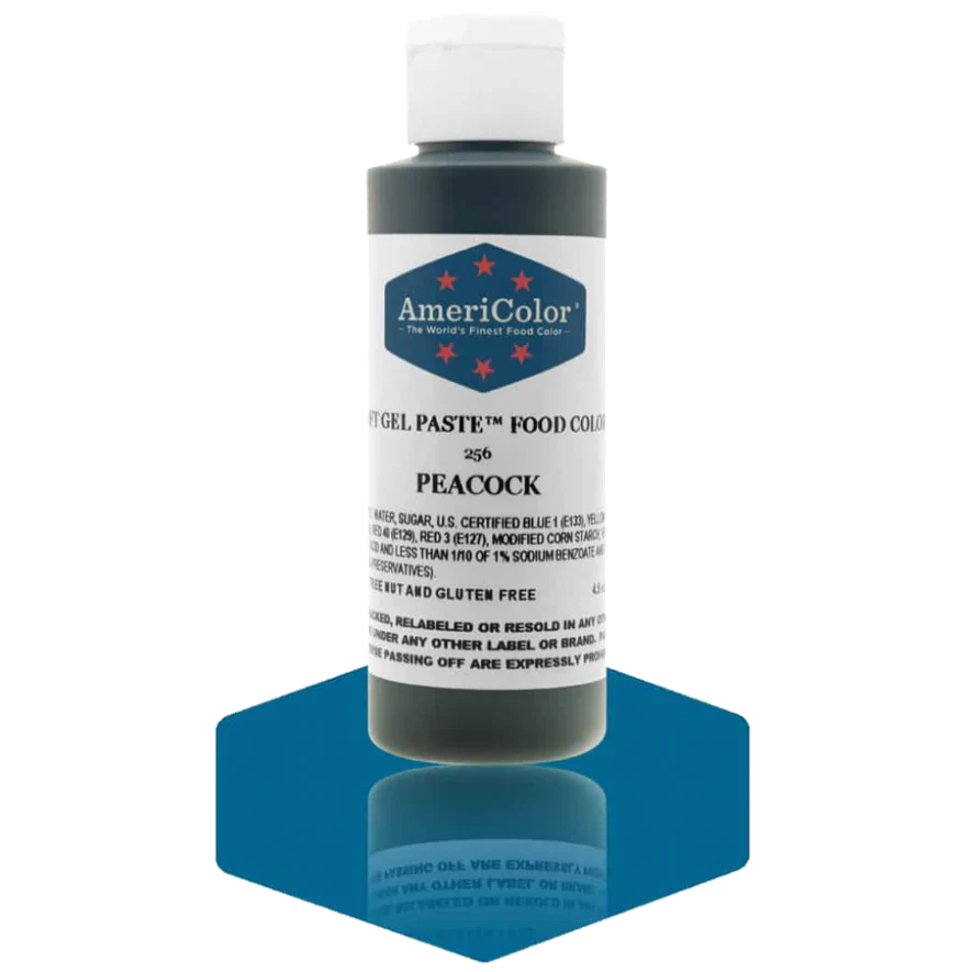 Americolor Soft Gel Paste - Peacock - Food Coloring