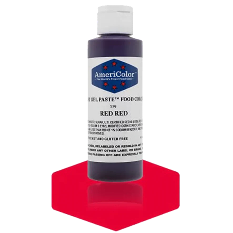 Americolor Soft Gel Paste - Red Red - Food Coloring