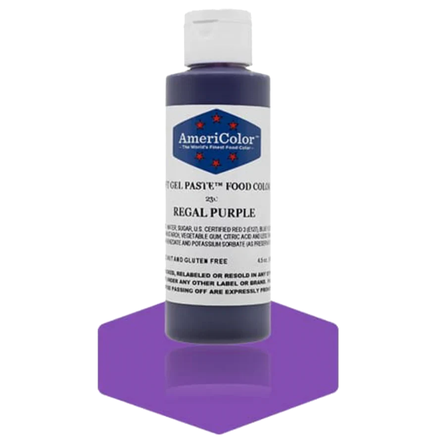 Americolor Soft Gel Paste - Regal Purple - Food Coloring