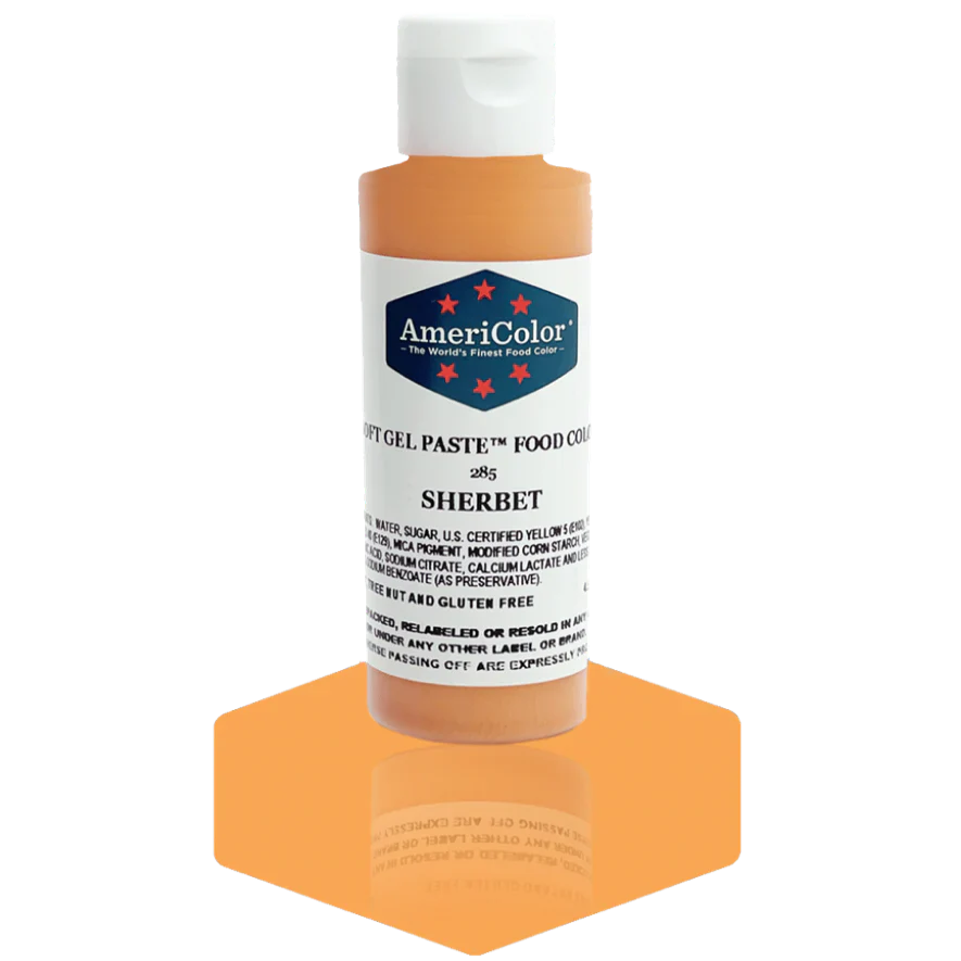 Americolor Soft Gel Paste - Sherbet - Food Coloring