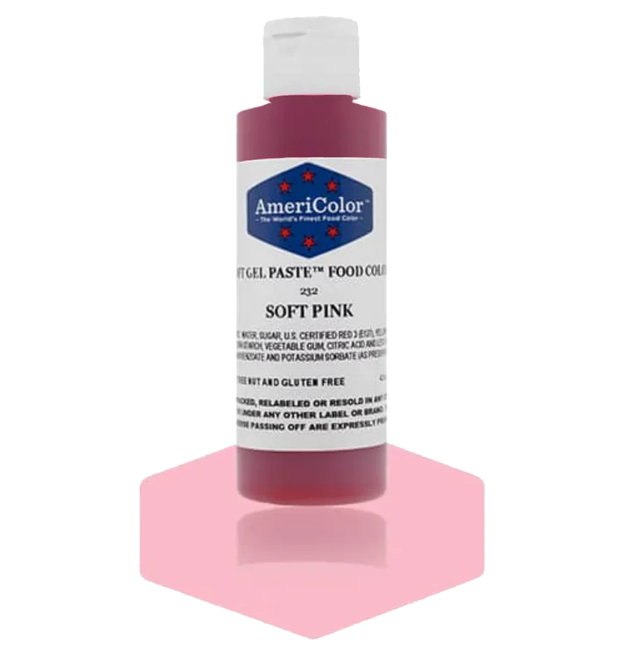 Americolor Soft Gel Paste - Soft Pink - Food Coloring