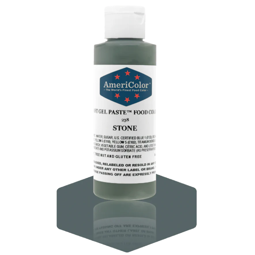 Americolor Soft Gel Paste - Stone - Food Coloring