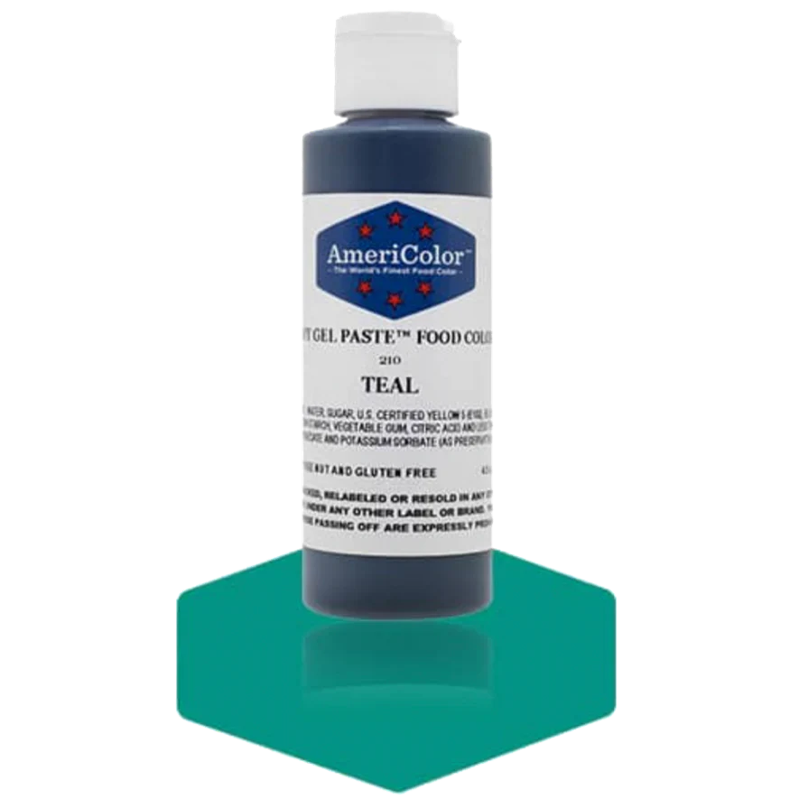 Americolor Soft Gel Paste - Teal - Food Coloring