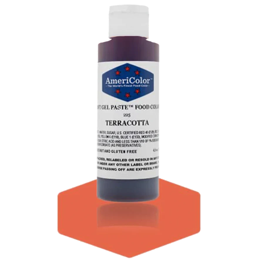 Americolor Soft Gel Paste - Terracotta - Food Coloring
